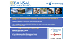 Desktop Screenshot of bansal.co.uk